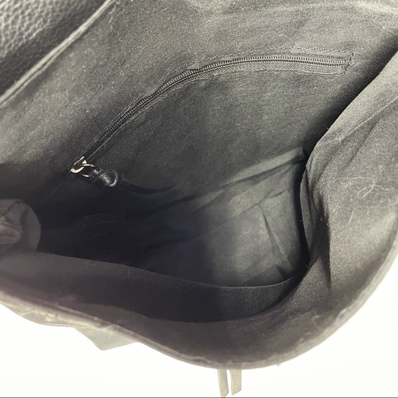 Botkier Trigger Mini Backpack Black Purse Bag New York Zippers Polyester Vegan - Picture 6 of 7